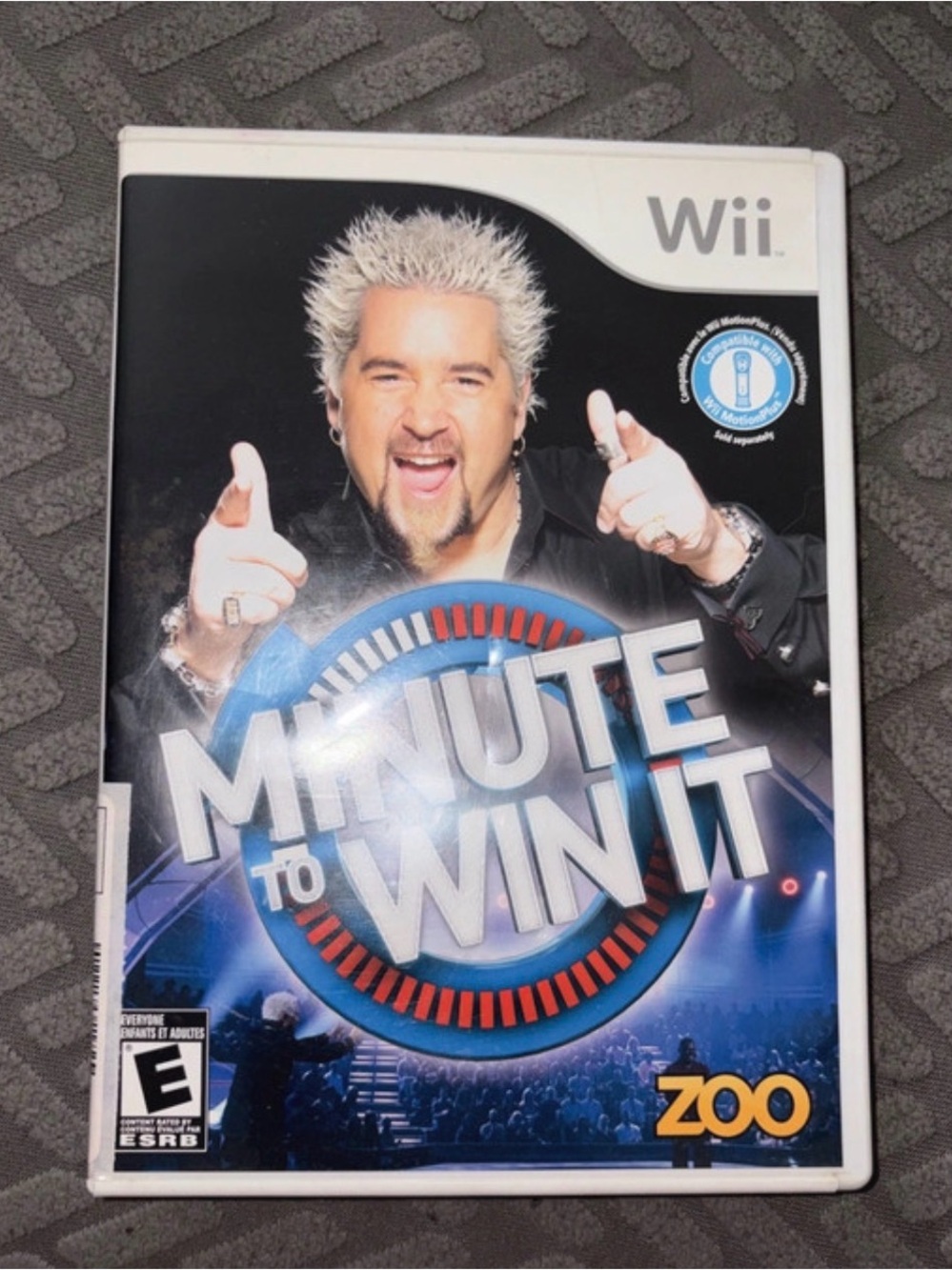 Minute to Win It - White Game Case